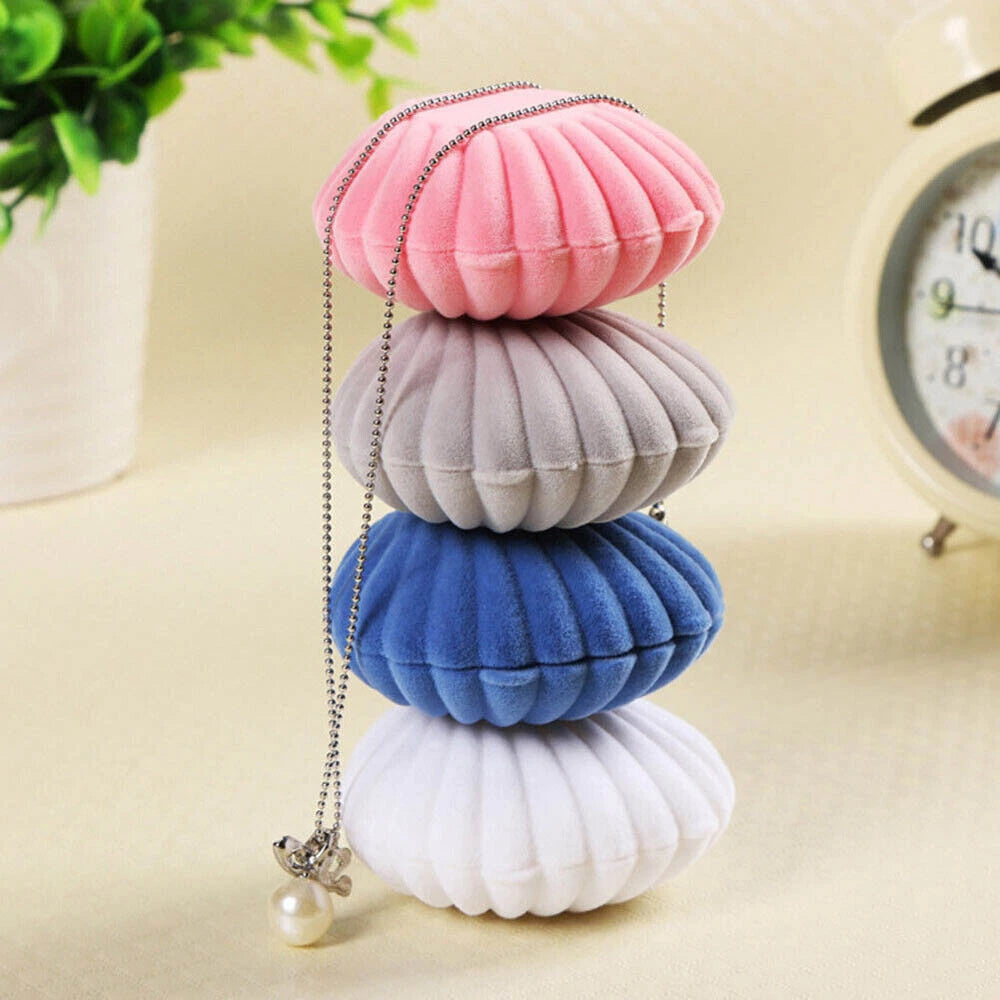 10X Shell Jewelry Storage Box Ring Earring Necklace Wedding Gift Display Storage | eBay