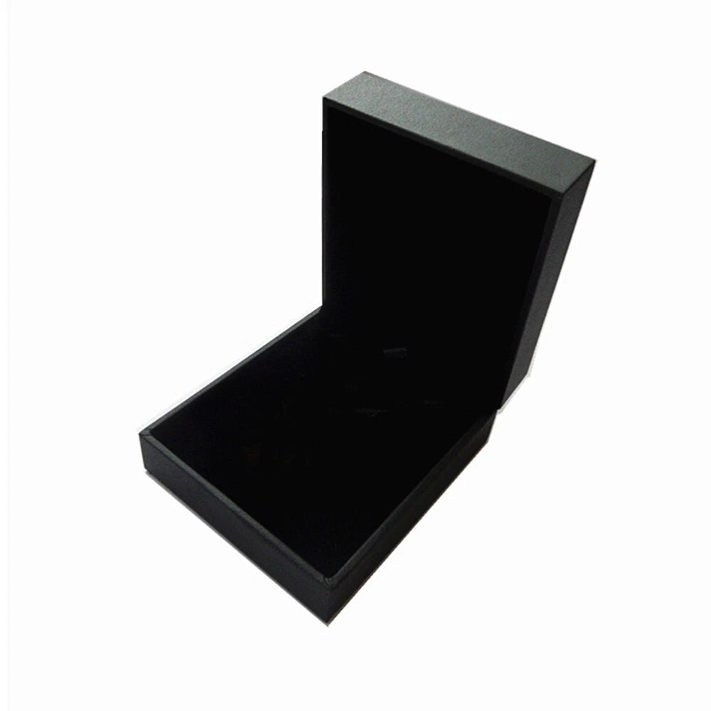 1PC PU Jewelry Box Black Display Necklace Box Jewelry Organizer for Gift | eBay