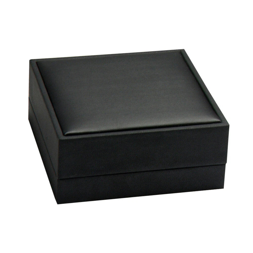 1PC PU Jewelry Box Black Display Necklace Box Jewelry Organizer for Gift | eBay