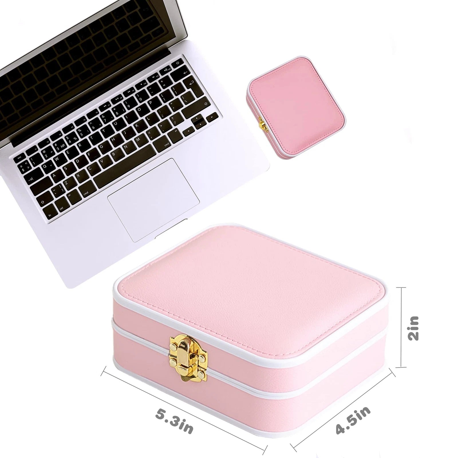 Jewelry Box, Earring Necklace Bracelet Organizer, Travel Jewelry Case with Wa... | eBay