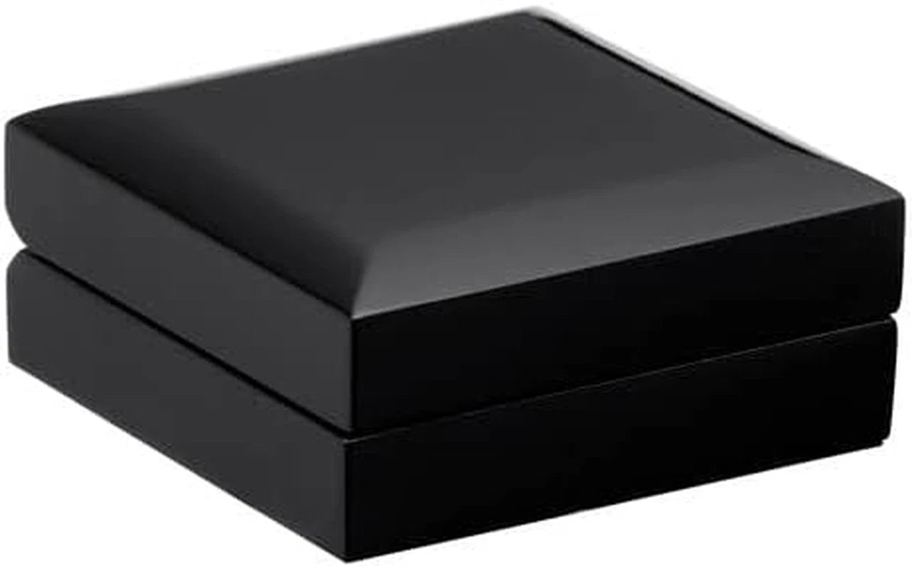 Allure - T-Bar Style Wooden Earring Box - Black Wood Jewelry Gift Box, with High | eBay