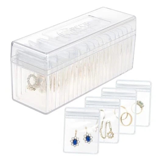 Acrylic Jewelry Box Organizer Jewelry Organizer and Storage with 20 Clear | eBay
