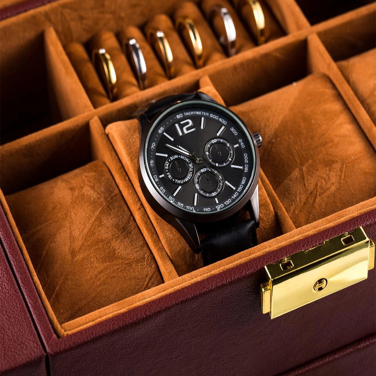 5/6 Tier Jewelry Box Storage Organizer Case Ring Earring Necklace w/ Lock Mirror | eBay