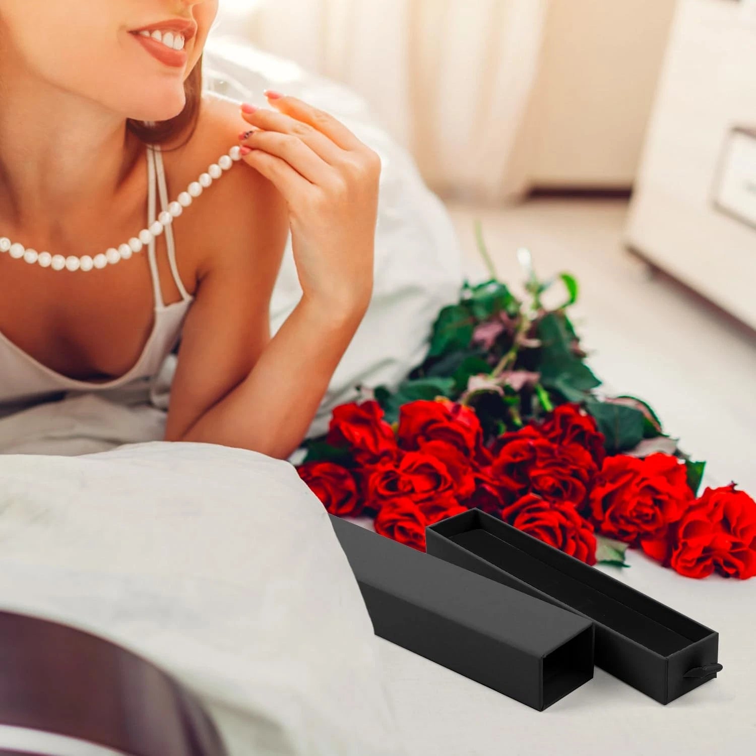 Jewelry Gift Box, Luxury 12-Pack Jewelry Gift Box Velvet-Lined, Compact Drawe... | eBay