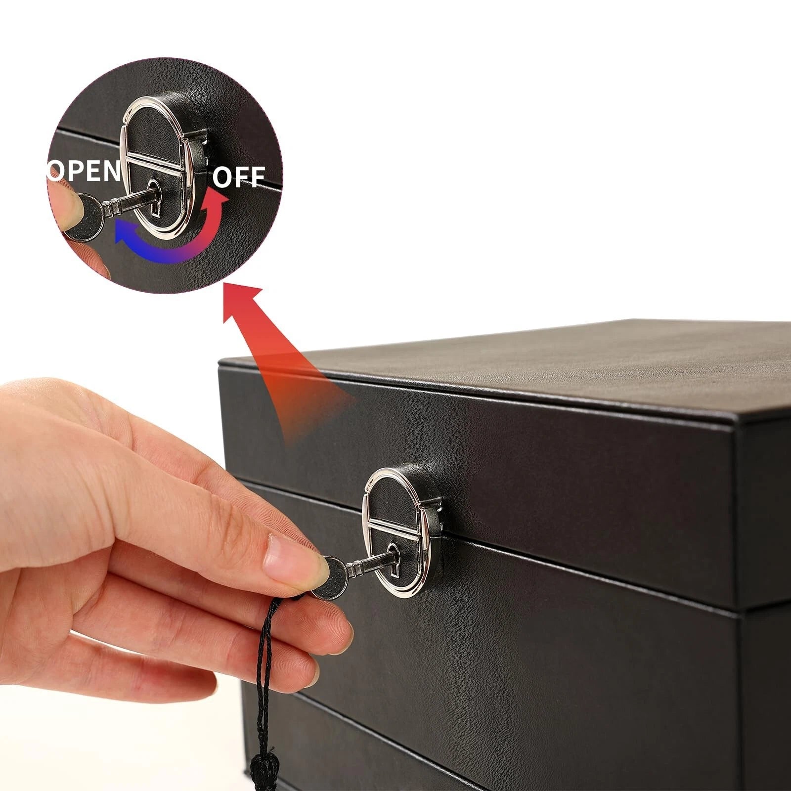 BOOVO Earring Jewelry Box For Women Girl Stud Organizer, 5 Layers Girl Jewelr... | eBay