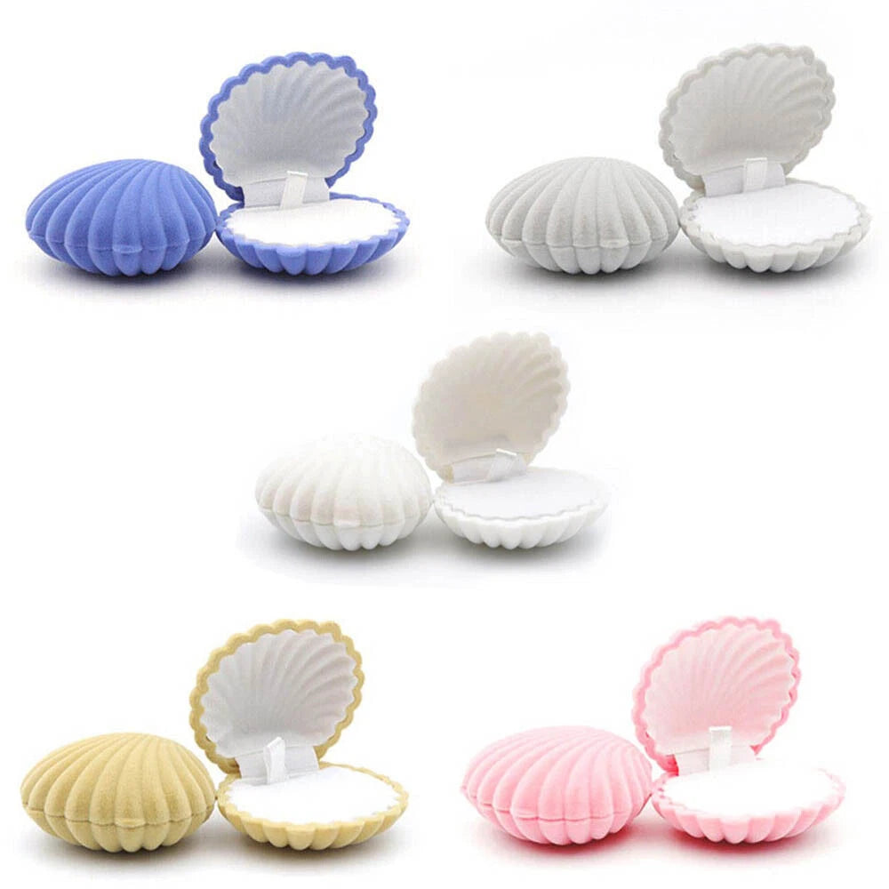 10X Shell Jewelry Storage Box Ring Earring Necklace Wedding Gift Display Storage | eBay
