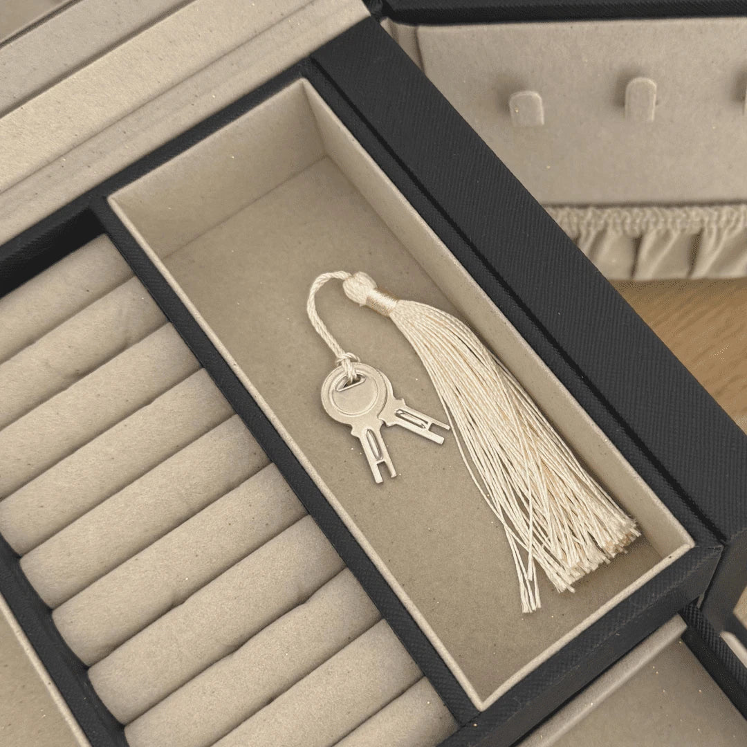 Adult Black Locking Jewelry Case - 3-Drawer Organizer | eBay