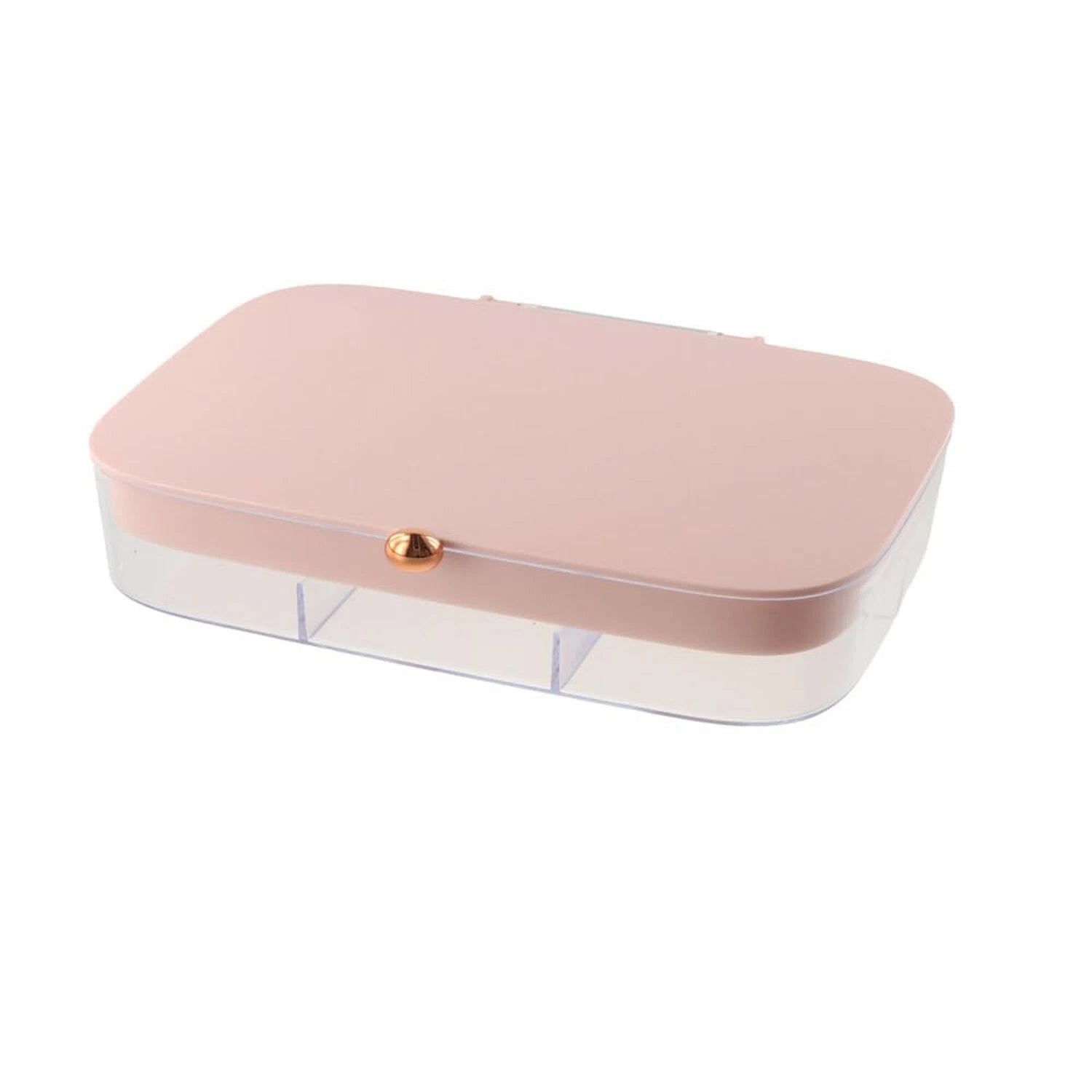 Jewelry Display Case Double-Layer Creative Multi Grid Jewelry Storage Box Por... | eBay