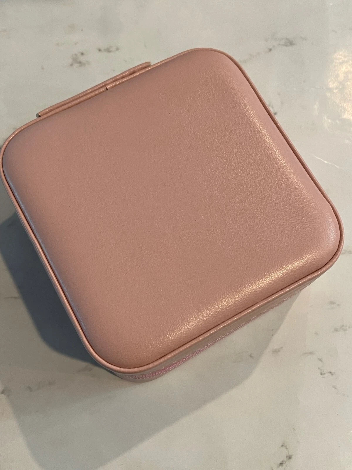 Jewelry Organizer Box Travel Zippered NEW Pink | eBay