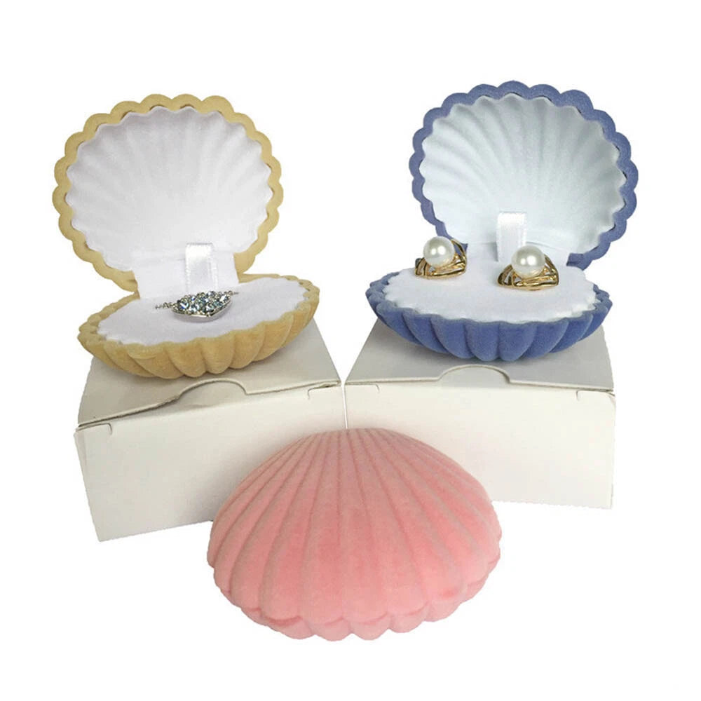 10X Shell Jewelry Storage Box Ring Earring Necklace Wedding Gift Display Storage | eBay