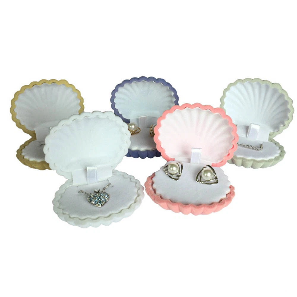10X Shell Jewelry Storage Box Ring Earring Necklace Wedding Gift Display Storage | eBay
