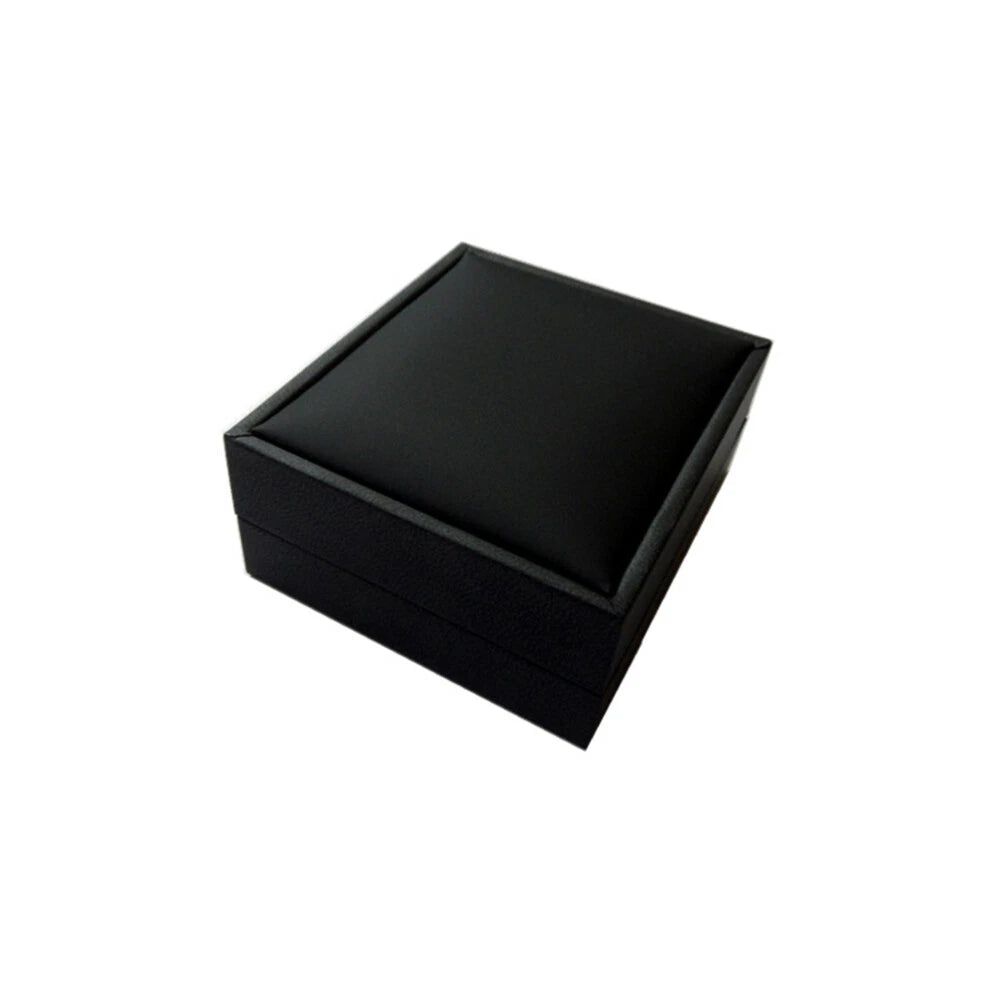 1PC PU Jewelry Box Black Display Necklace Box Jewelry Organizer for Gift | eBay