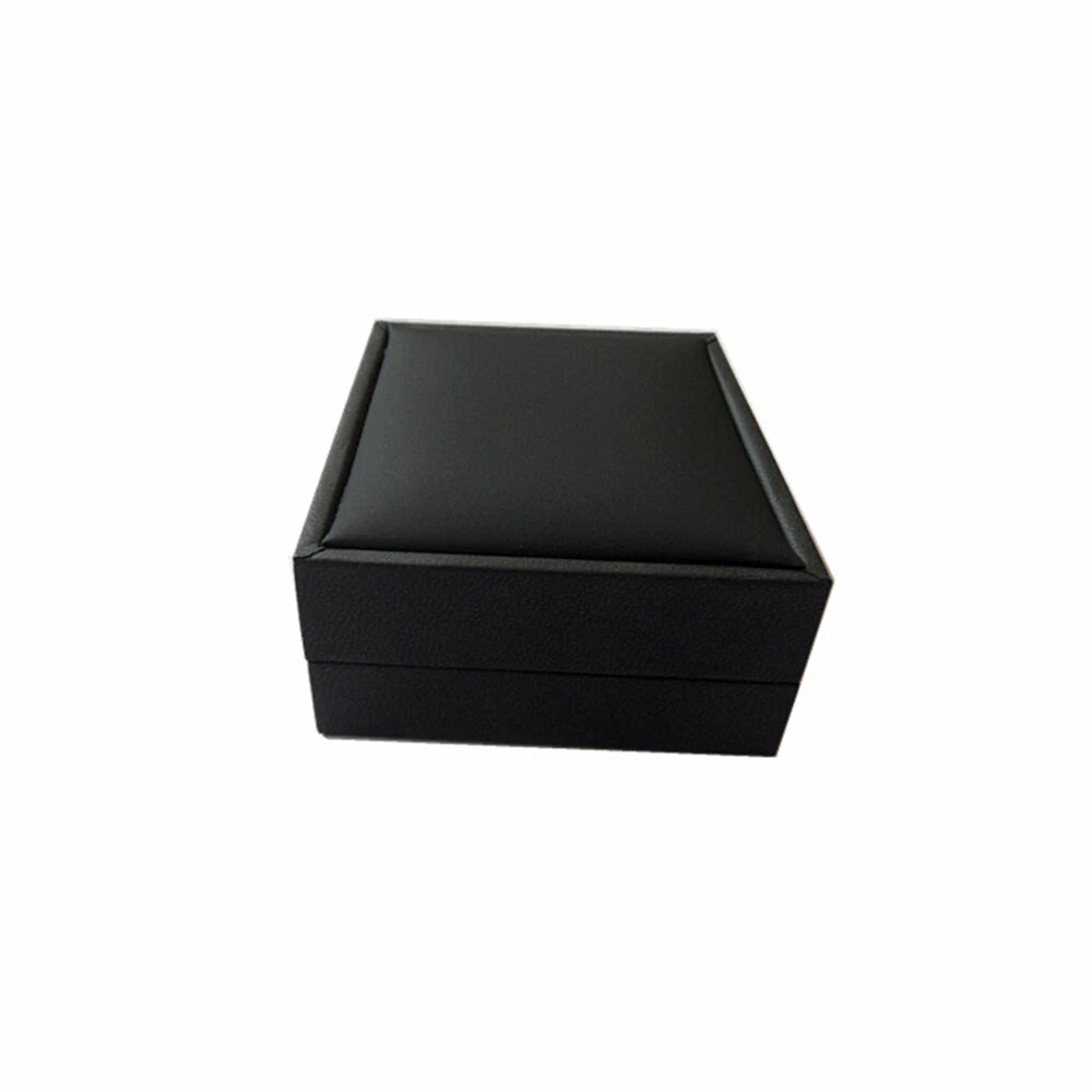 1PC PU Jewelry Box Black Display Necklace Box Jewelry Organizer for Gift | eBay