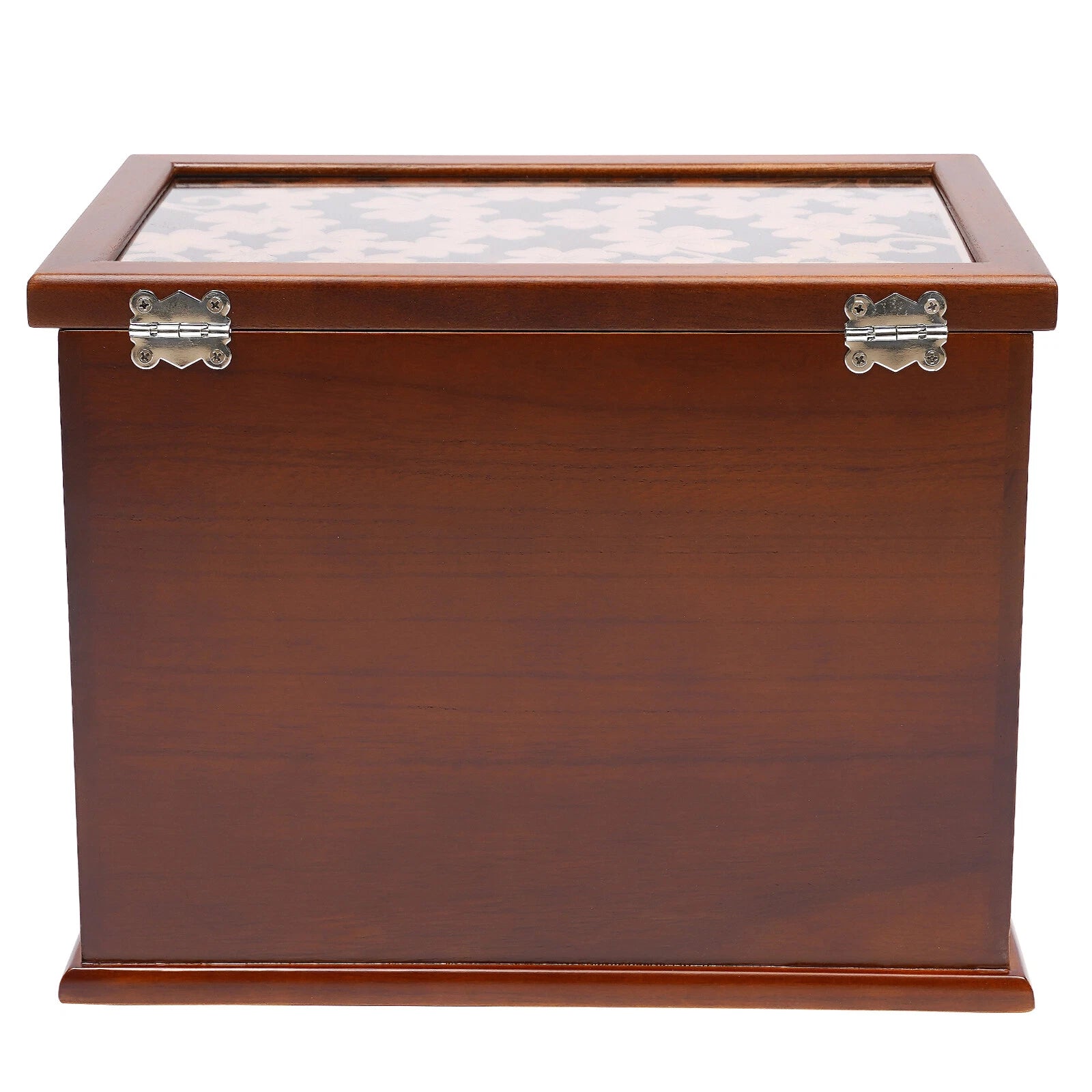 6-Layer Storage Cabinet Organizer & Drawers Jewelry Box Case Necklace Ring Brown | eBay