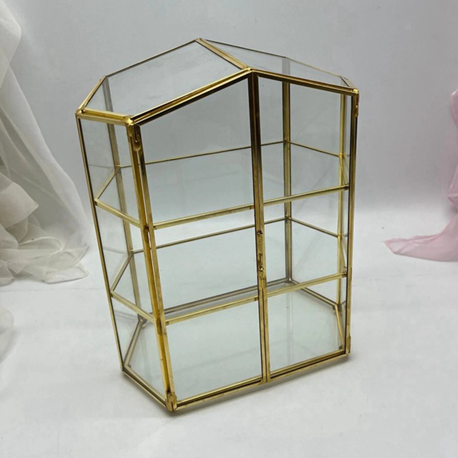 Jewelry Box Jewelry Holder Organizer 3 Layer Gifts Portable Compact Jewelry | eBay