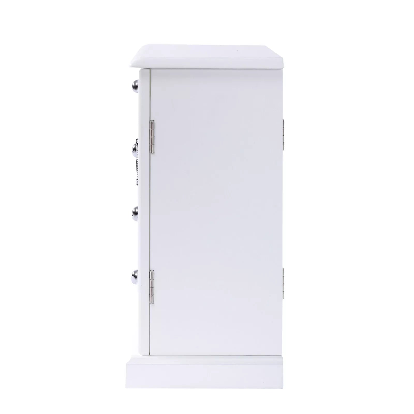 4 Drawers Jewelry Organizer Box Storage Mirrored Case Xmas Gift for Women Girls | eBay