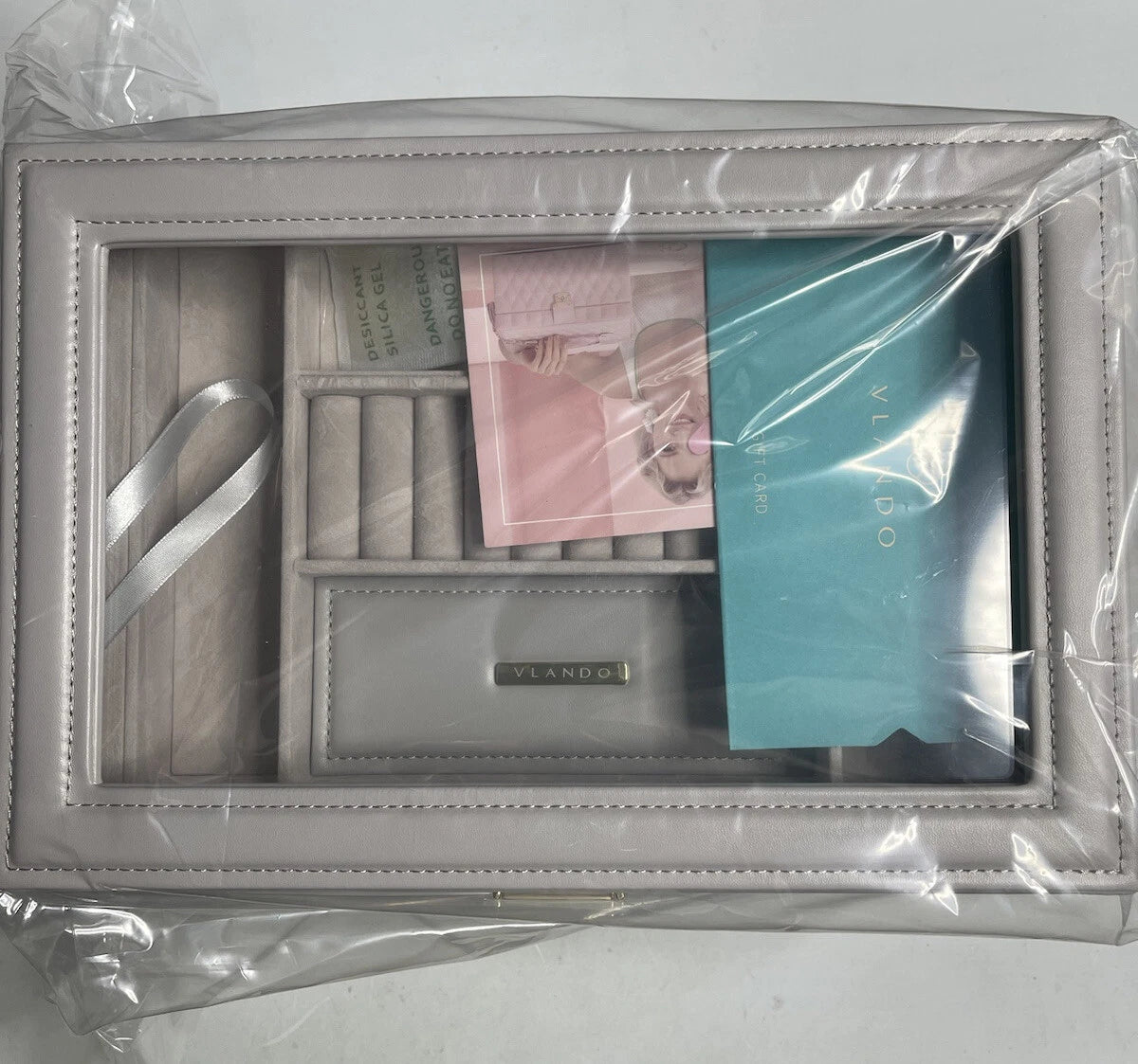 Blando Vlando Velvet Jewelry Organizer. Large Leather Jewelry Storage Box. | eBay