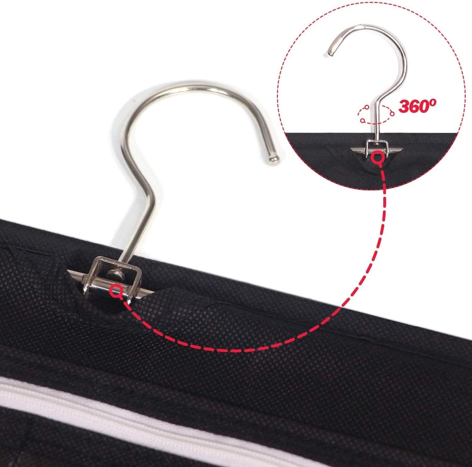 Hanging Jewelry Organizer 47 Pockets with Zipper for Earrings Necklace | eBay