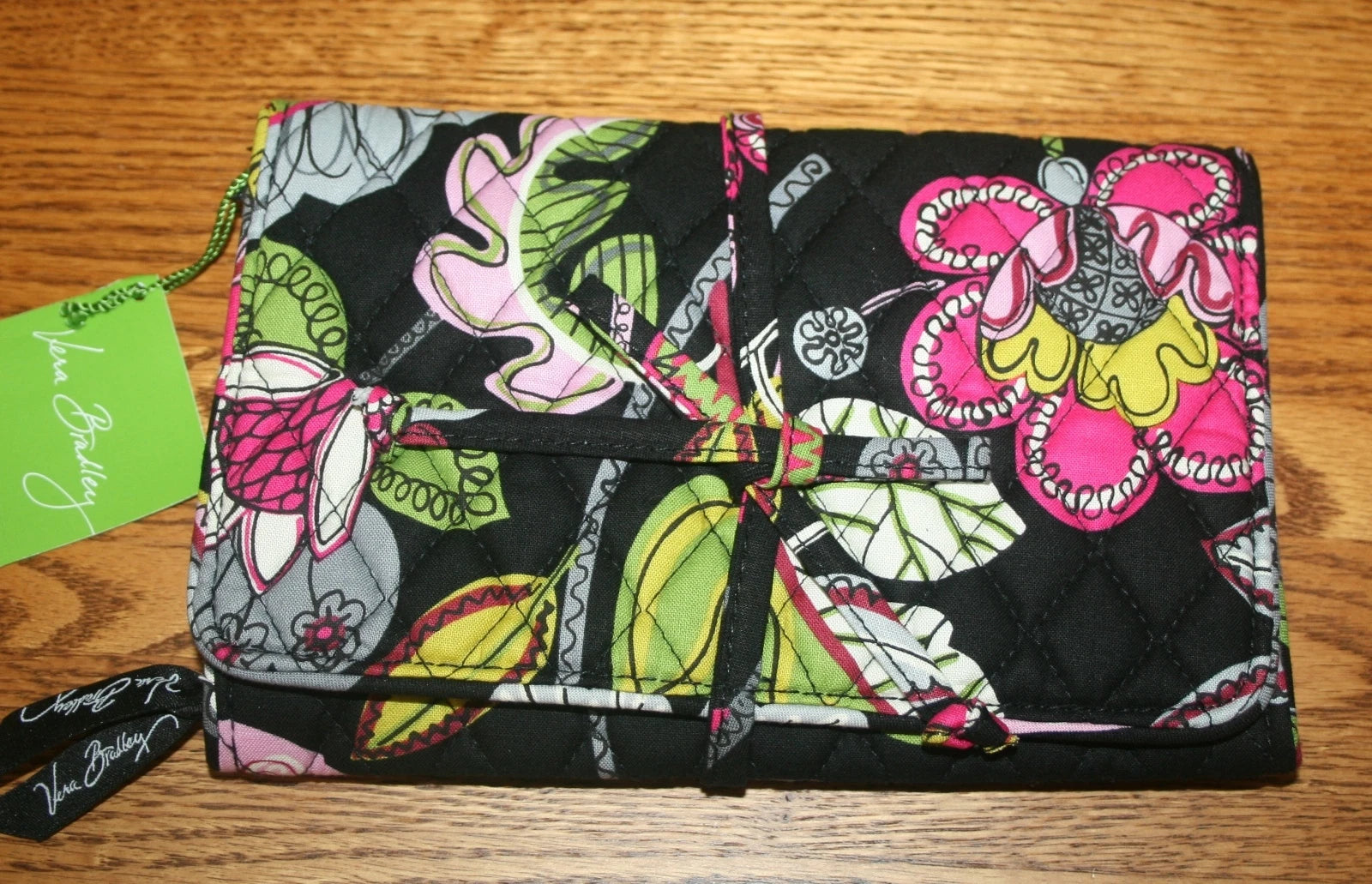 Vera Bradley Jewelry Organizer Travel ALL WRAPPED UP JEWELRY ROLL case bag NEW | eBay