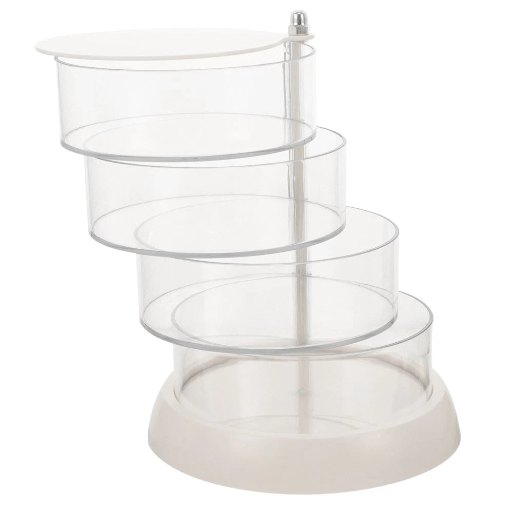 Rotating Bracelet Box Travel Clear Rotatable Jewelry Organizer Boxes | eBay