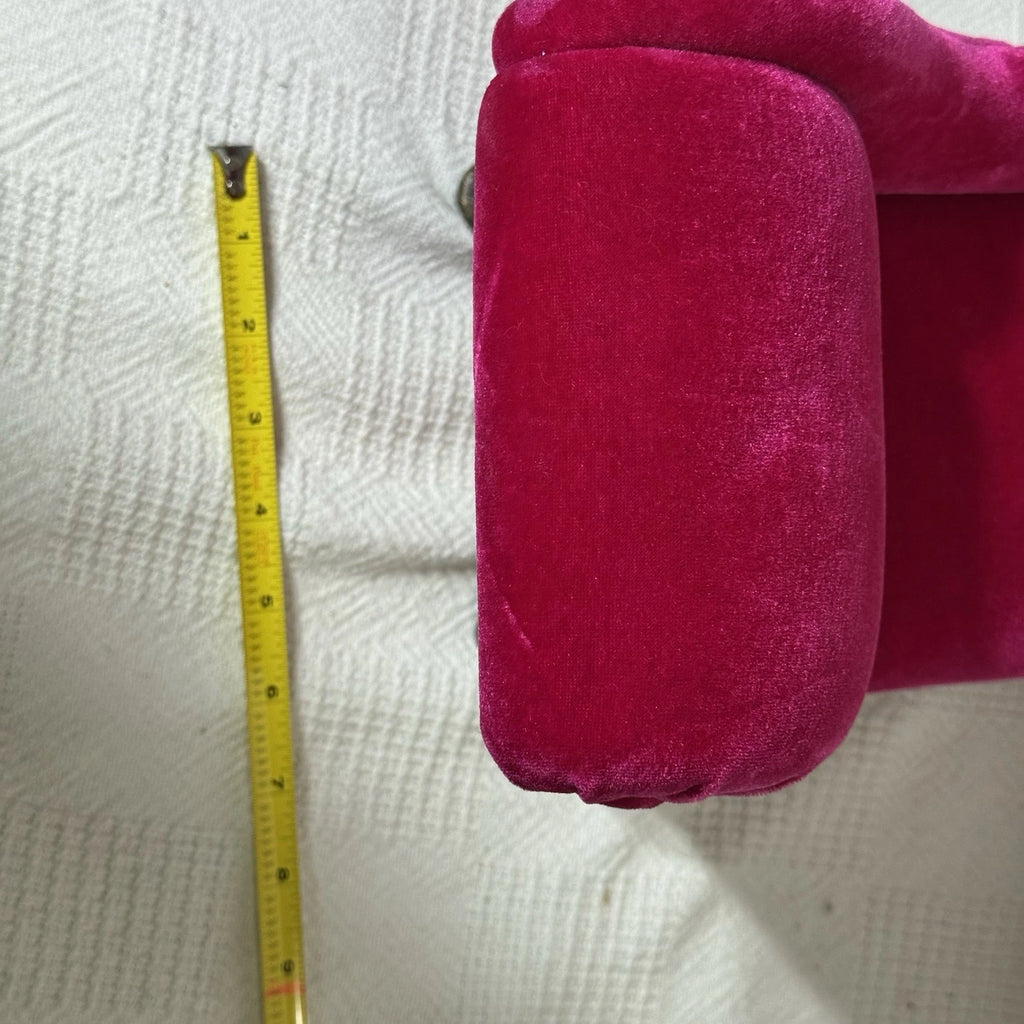 Plush Velvet Magenta Pink Chaise Lounge Chair Storage/Jewelry/Trinket Box EUC | eBay