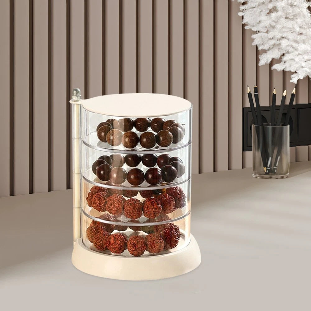 Rotating Bracelet Box Travel Clear Rotatable Jewelry Organizer Boxes | eBay