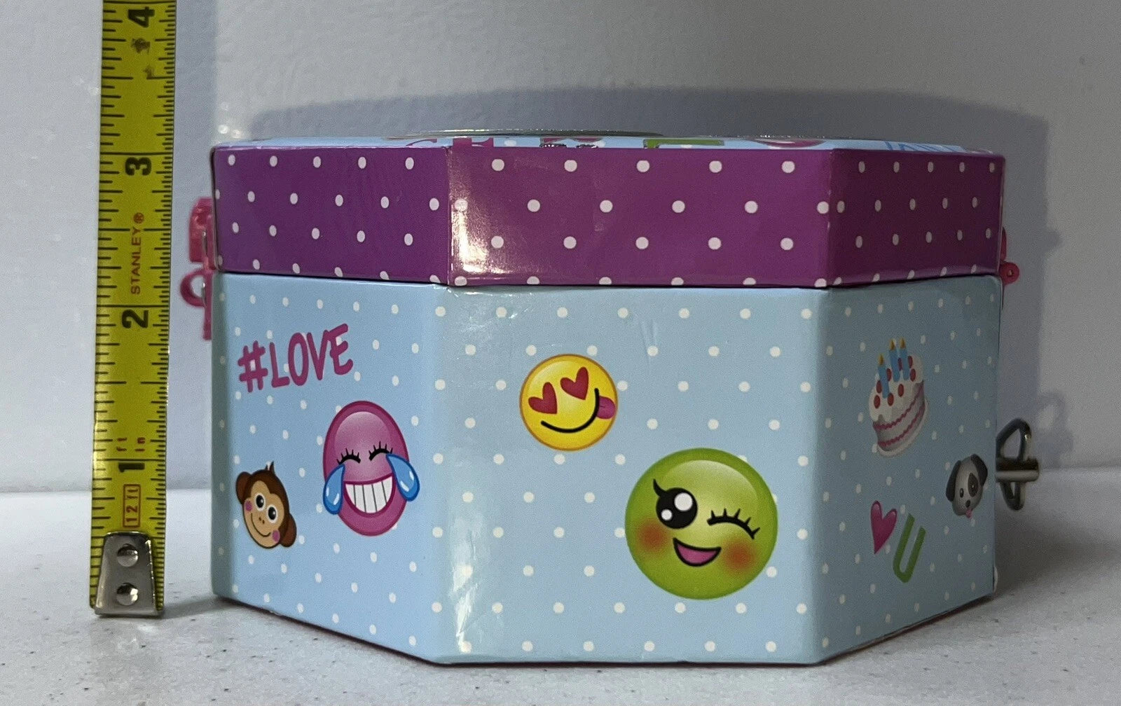 Musical Jewelry Box - Girls Emoji Musical Jewel Storage Box NBL109B | eBay