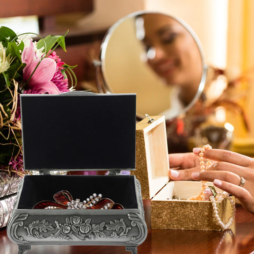 Jewelry Storage Box Bridesmaid High-foot Container Pretty Holder | eBay