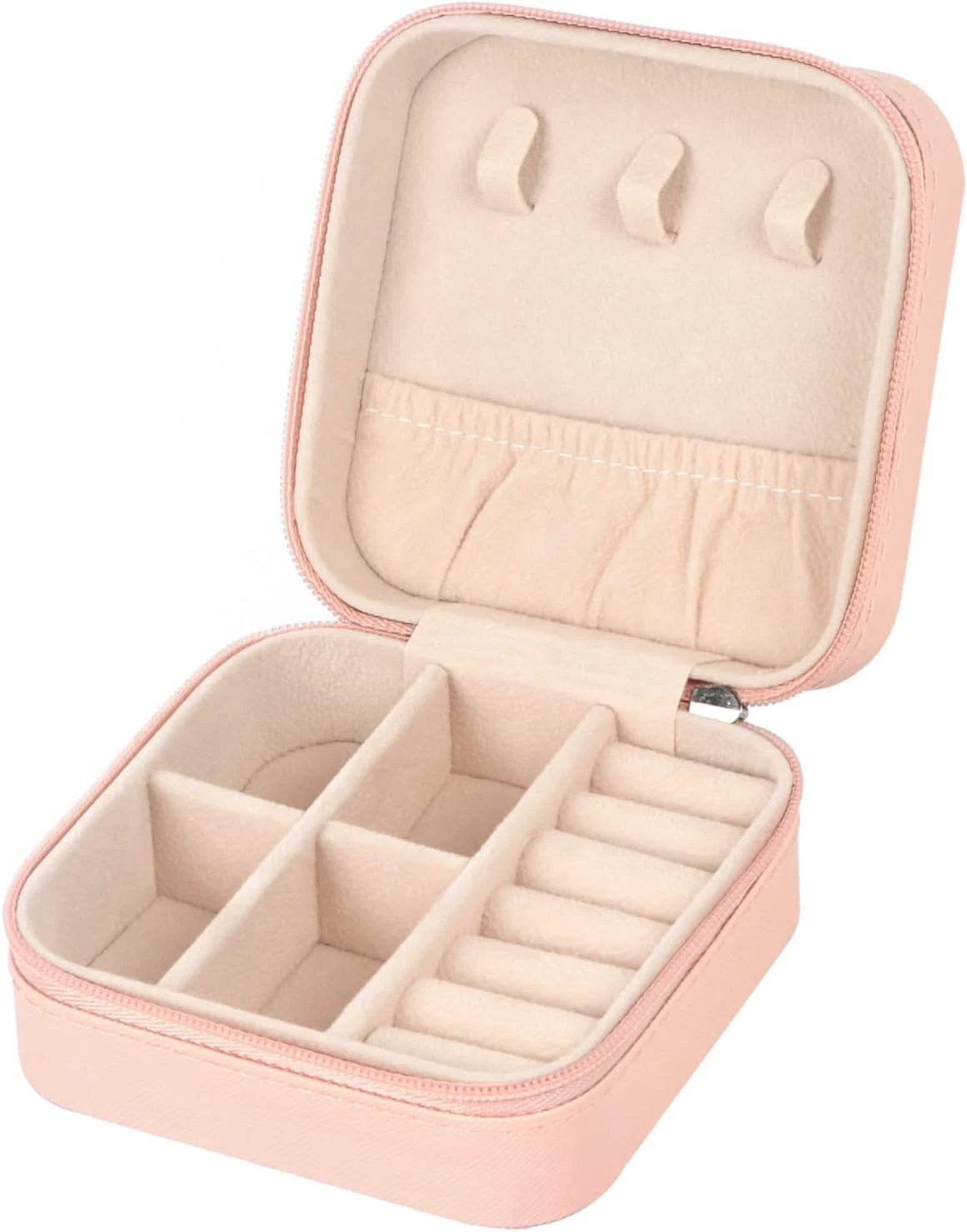 Travel Jewelry Case Small Jewelry Box Jewelry Organizer Storage Case Portable PU | eBay