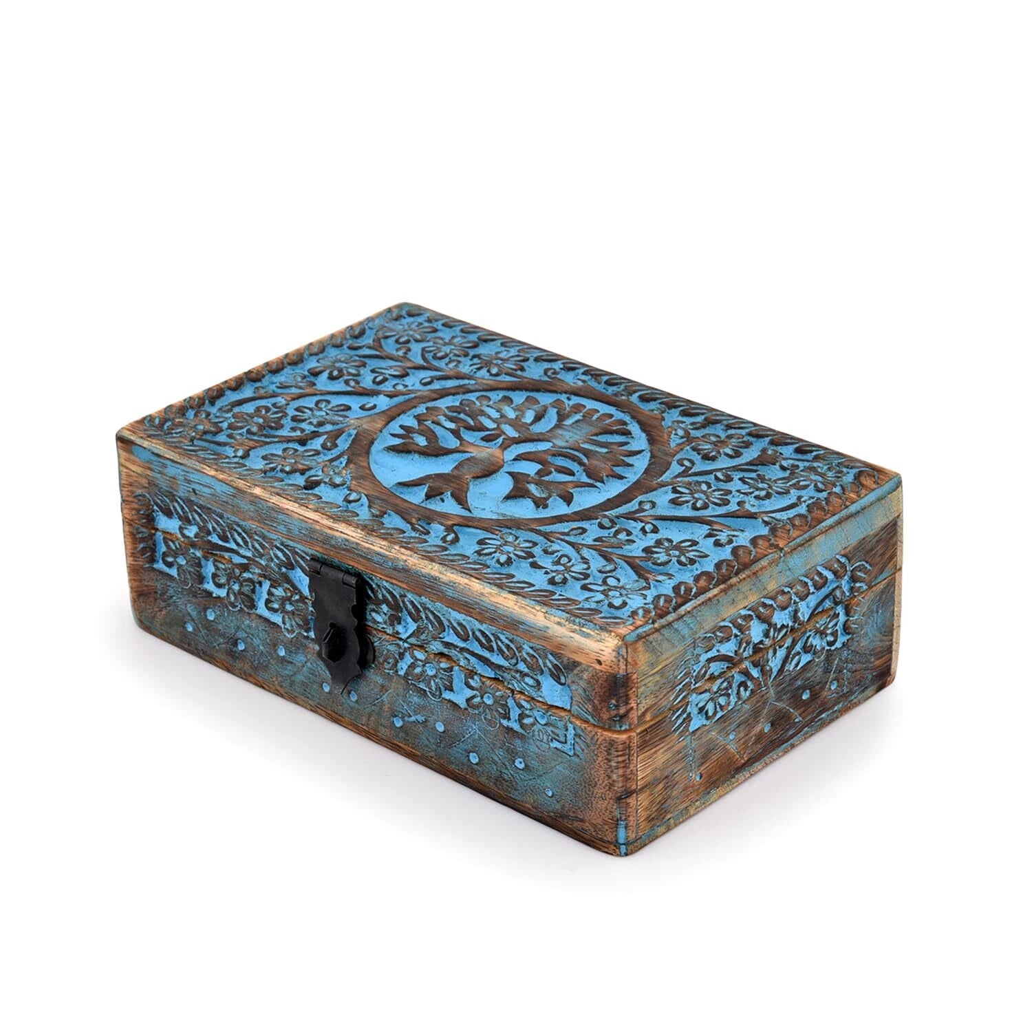 Wooden Jewelry Box, Tarot Box Celestial Home Decor Decorative Storage Bin | eBay