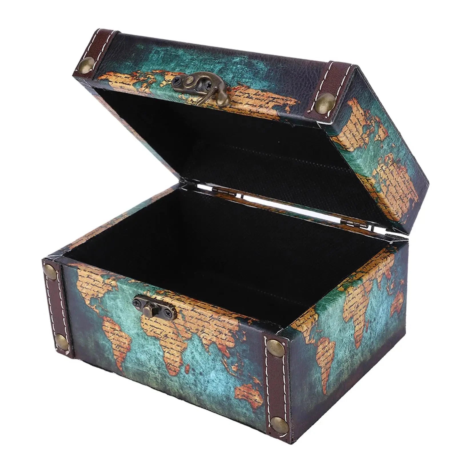 Wooden Jewelry Storage Box European Style Display Case for Desktop Decor | eBay