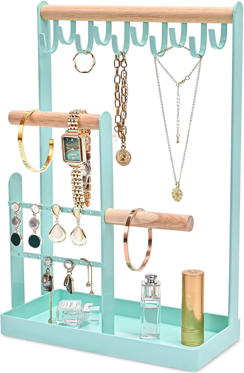 Jewelry Organizer Jewelry Stand Jewelry Holder Organizer, 4-Tier Necklace Organi | eBay