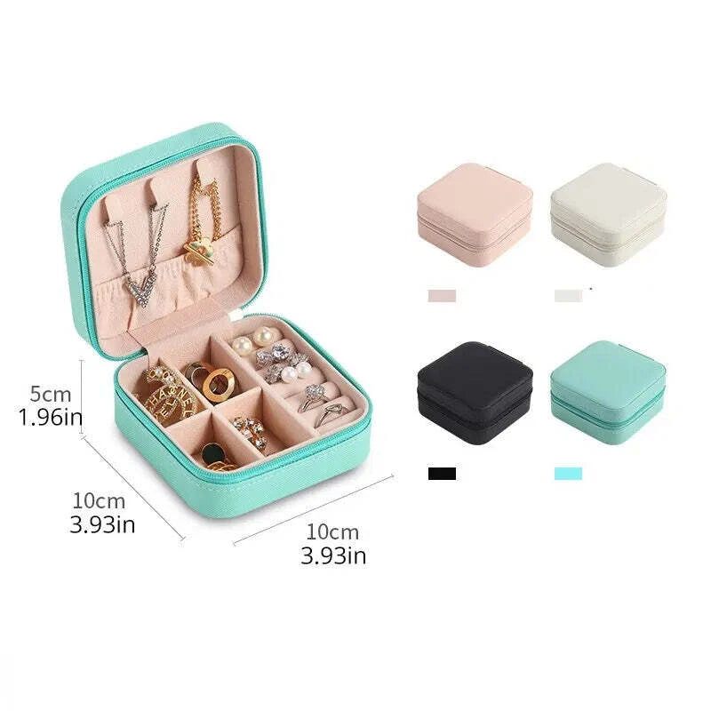 Mini Jewelry Storage Box Portable Storage Case | eBay