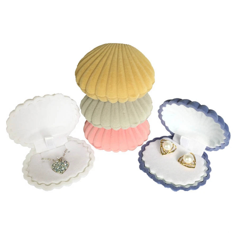 10X Shell Jewelry Storage Box Ring Earring Necklace Wedding Gift Display Storage | eBay