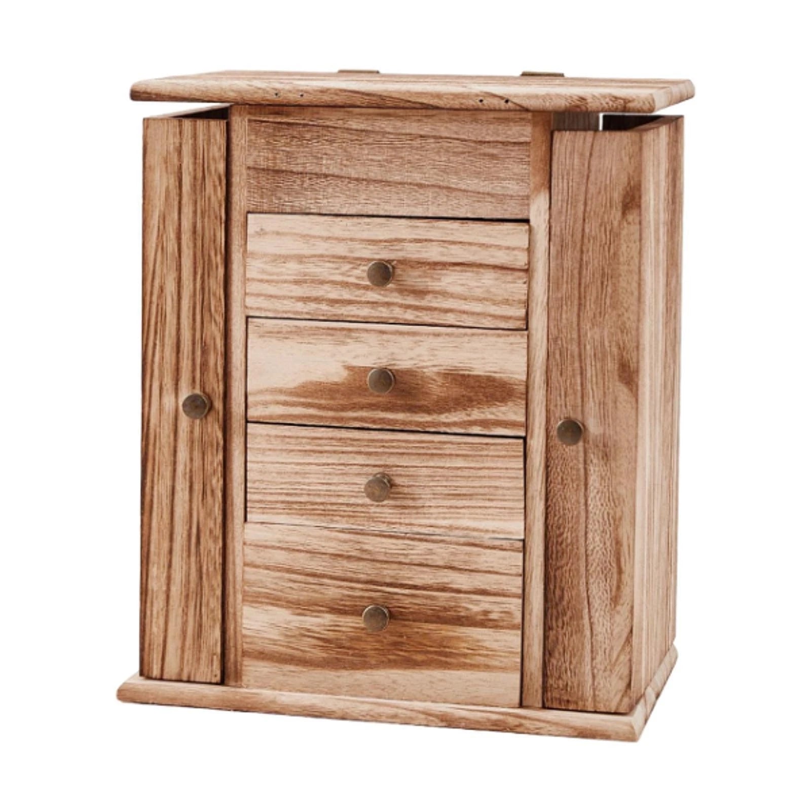 Jewelry Storage Box Wooden Jewelry Box Container Jewelry Case Jewelry Organizer | eBay