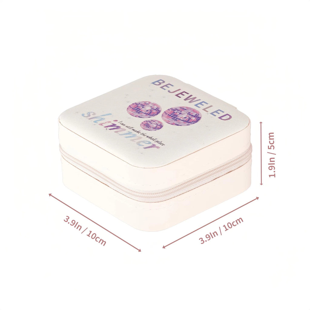 Sincerez Jewelry Box Small Portable Organizer for Rings Necklaces Black | eBay