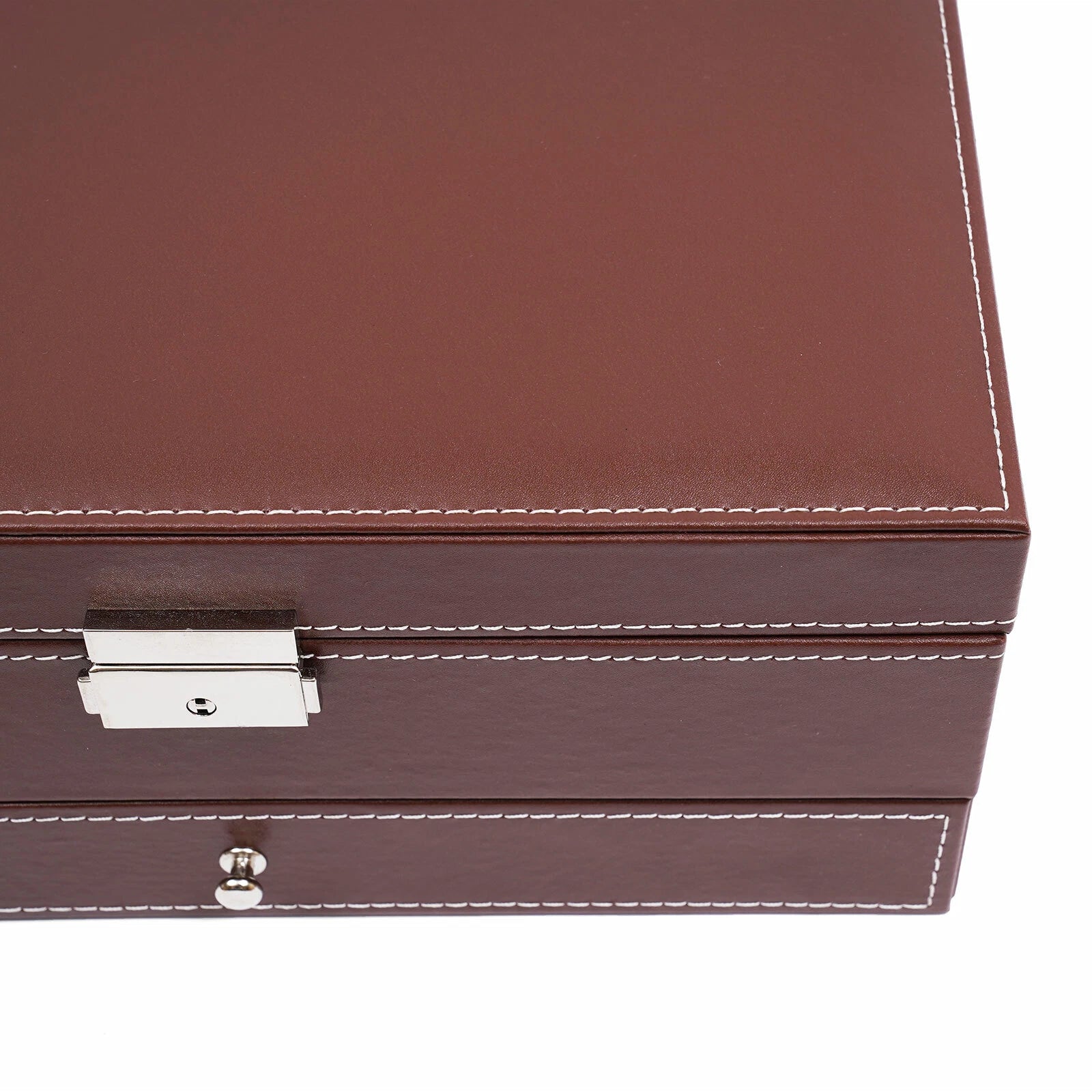 Mens Watch Box Case Organizer 12 Slots Watches Holder Jewelry Storage Display | eBay