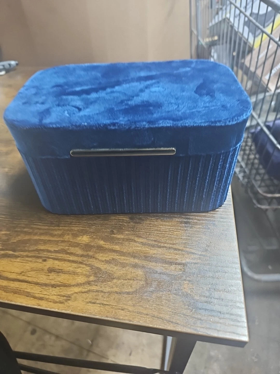 Velvet Textured Organizer Jewelry Box - A New Day Blue or white | eBay