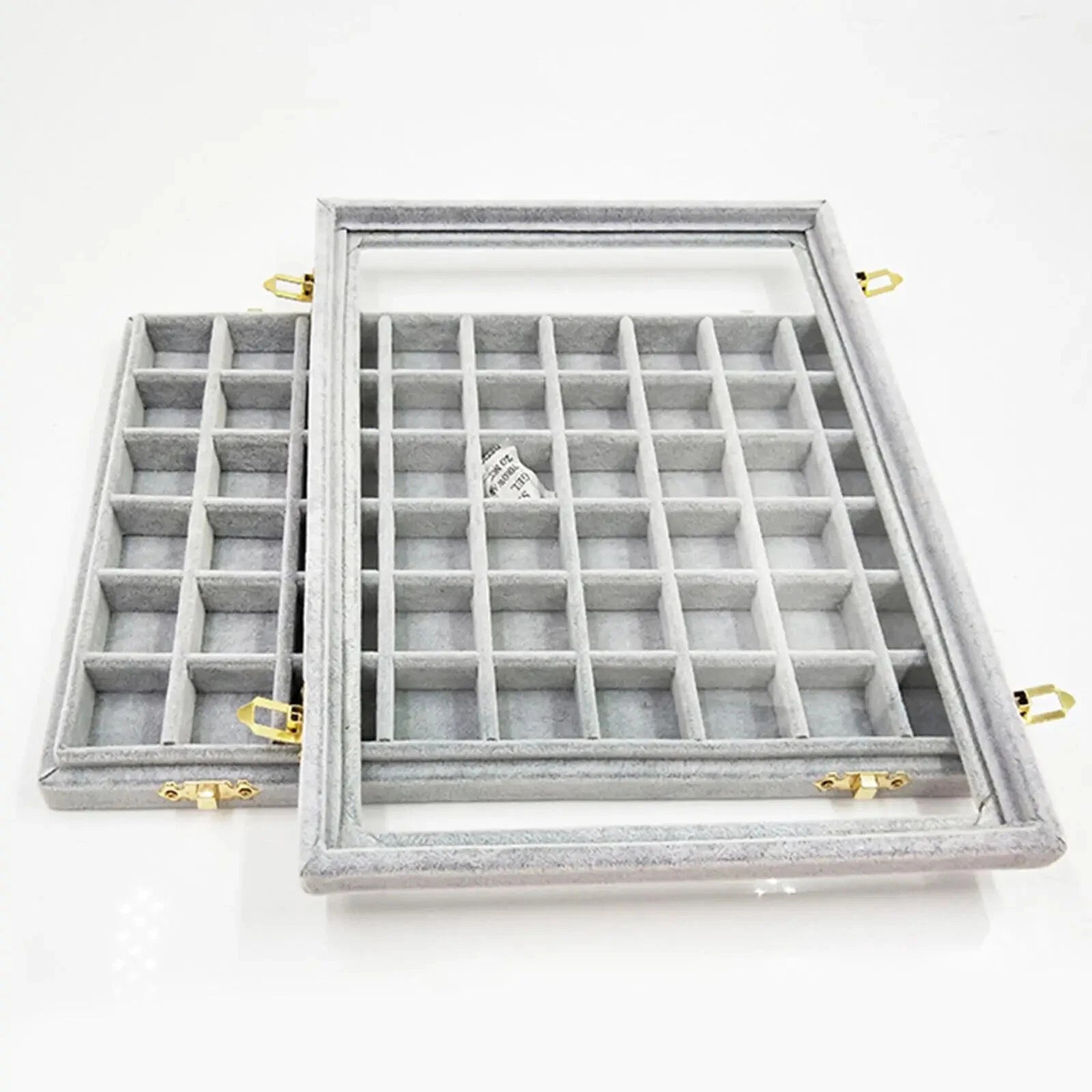 Jewelry Display Box Necklace Rings Gemstone Beads Organizer Storage Case | eBay