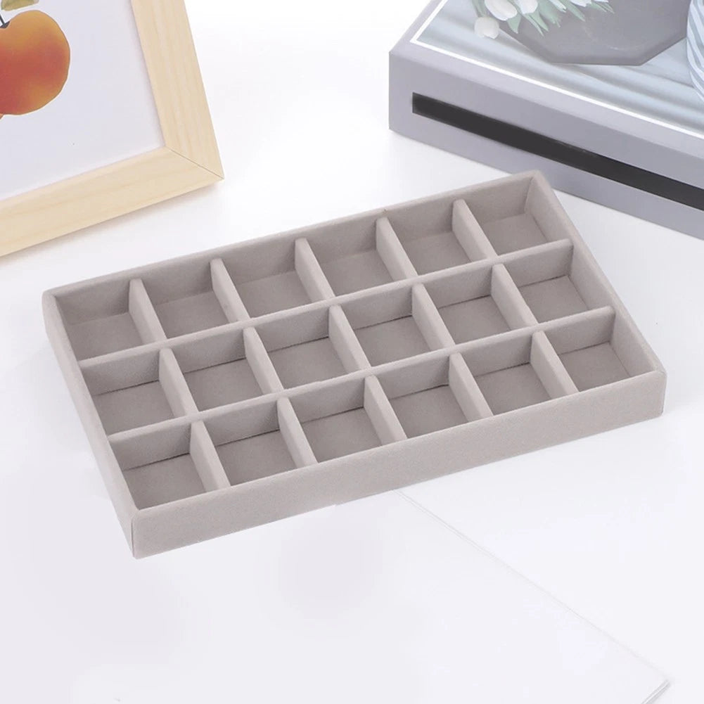 Jewelry Storage Box Household Drawer Earrings Necklace Tray Head Rope Ear7650 | eBay