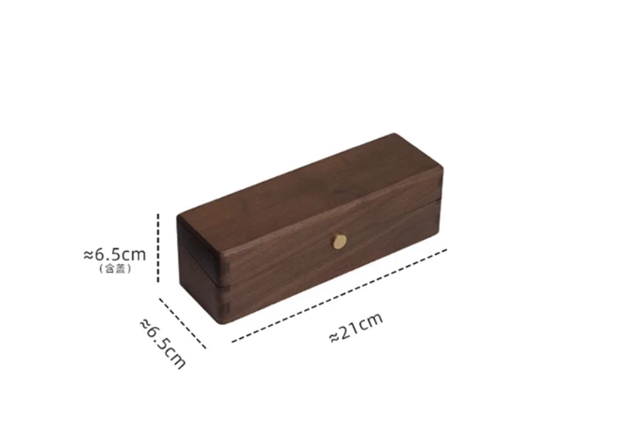Wooden Case, Earring and Necklace Storage Box, Jewelry Organizer, Vintage Style | eBay