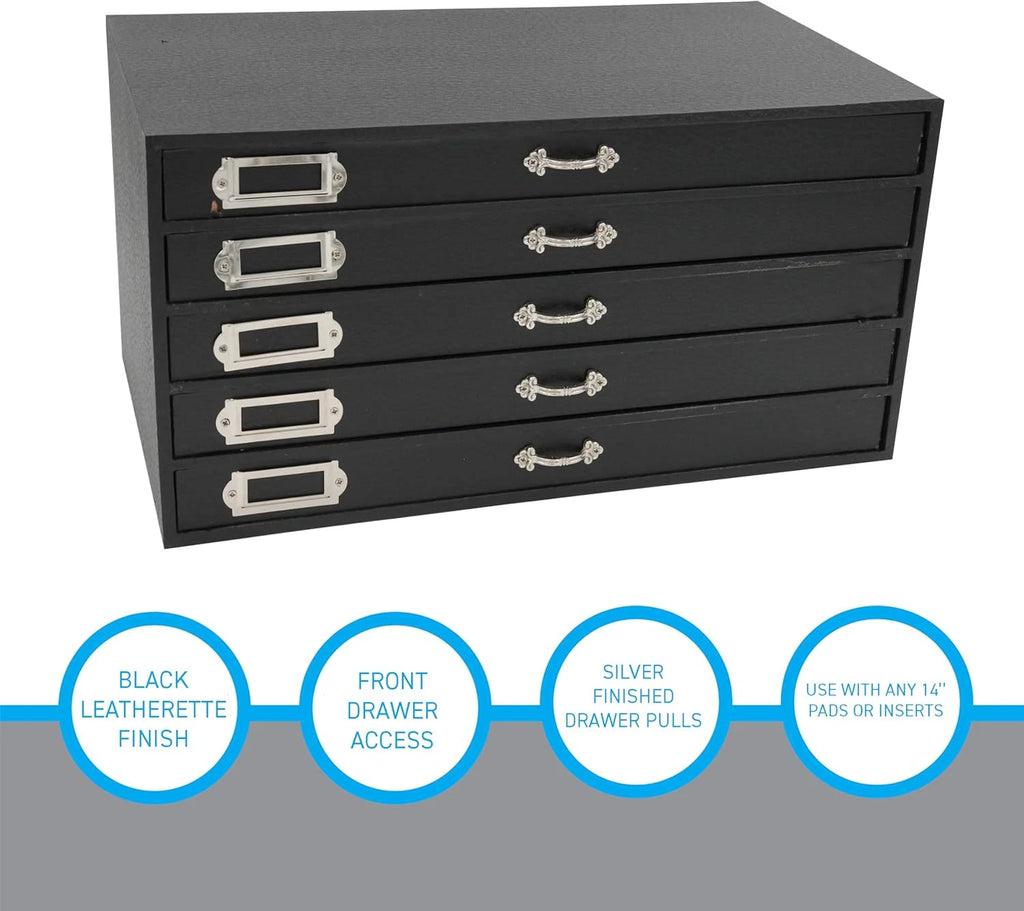 Jewelry Storage Organizer (Jewelry Box), Black Faux Leather 5-Drawer Jewelry Cas | eBay