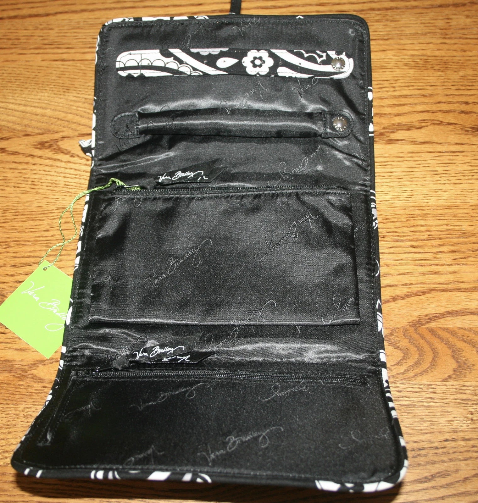 Vera Bradley Jewelry Organizer Travel ALL WRAPPED UP JEWELRY ROLL case bag NEW | eBay