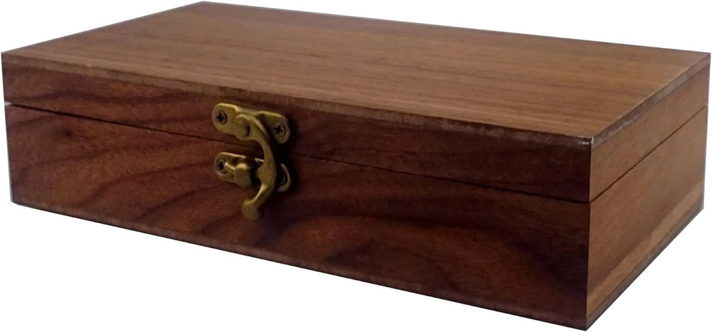 Walnut Handmade Walnut Partition Wooden Box For Keepsakes, Photos, Jewel | eBay
