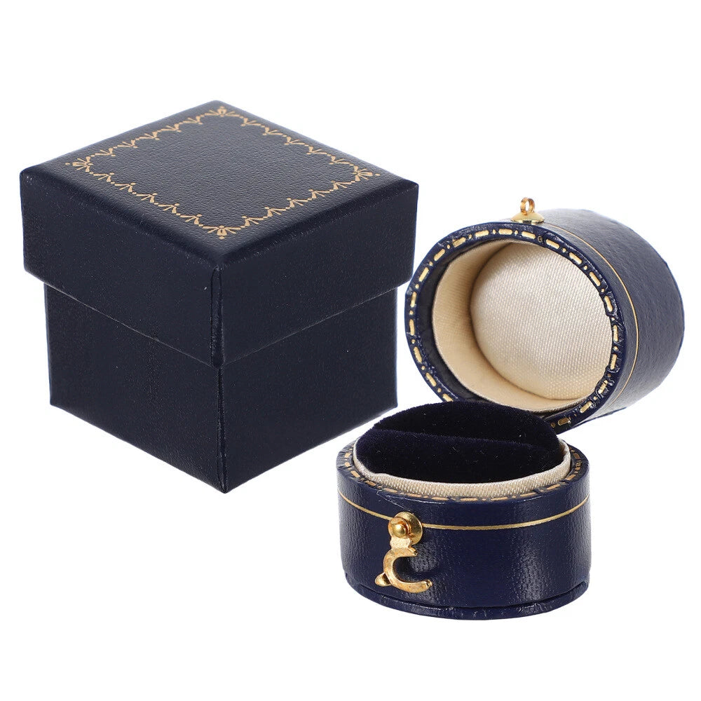 Retro Jewelry Box Ring Box Case Ring Storage Case Small Ring Storage Box | eBay