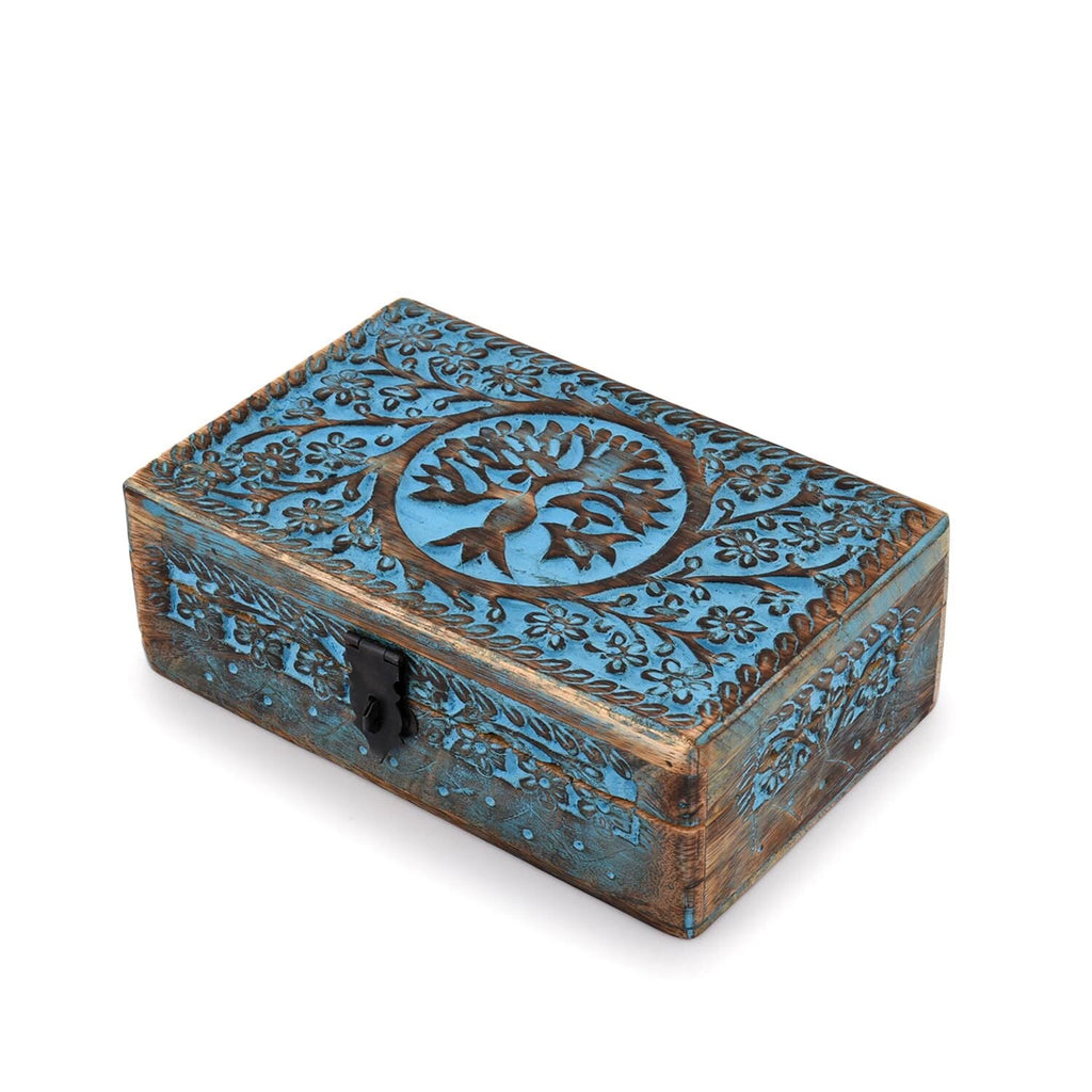 Wooden Jewelry Box, Tarot Box Celestial Home Decor Decorative Storage Bin | eBay