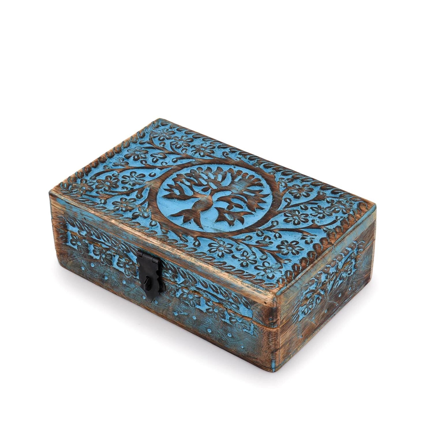 Wooden Jewelry Box, Tarot Box Celestial Home Decor Decorative Storage Bin | eBay
