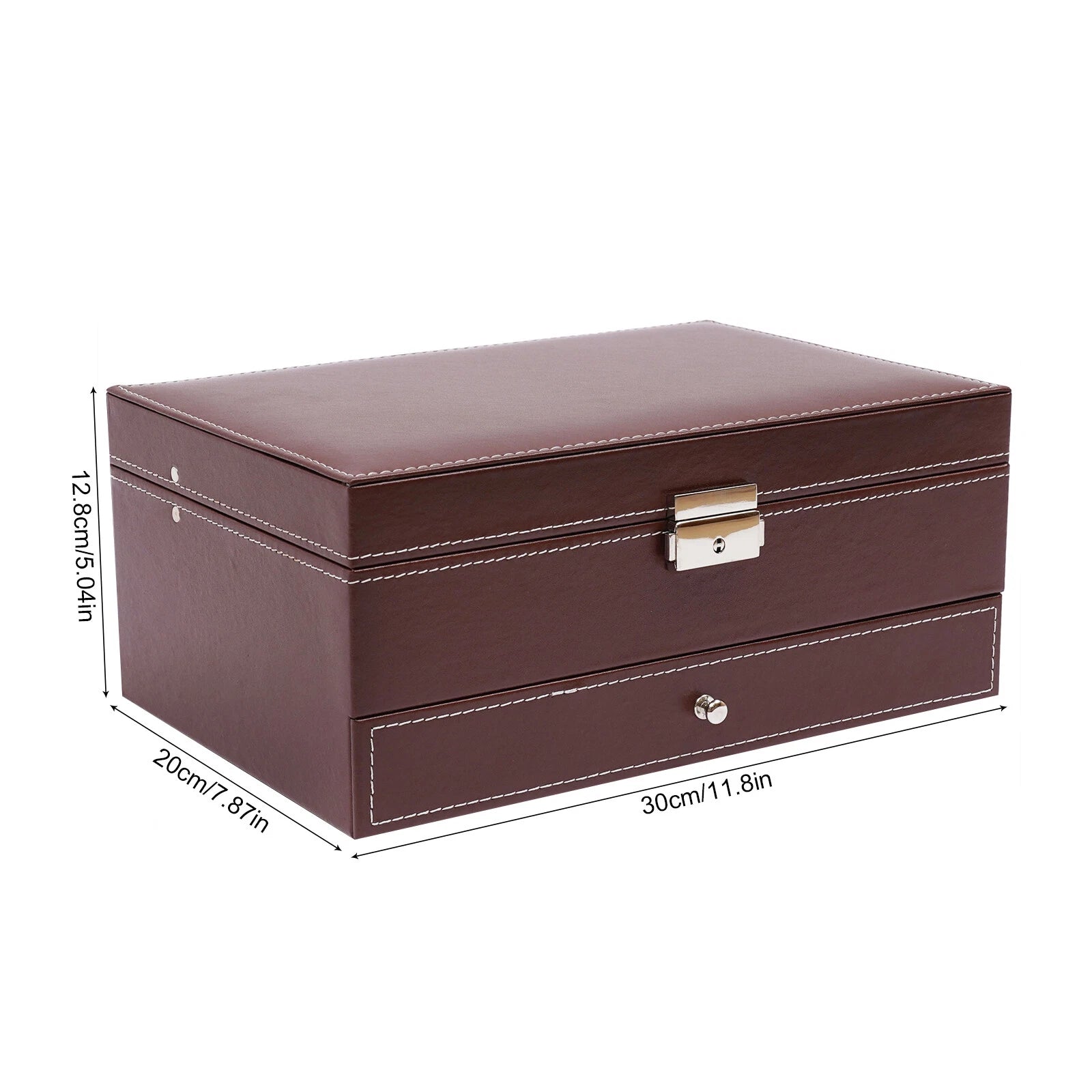 Mens Watch Box Case Organizer 12 Slots Watches Holder Jewelry Storage Display | eBay