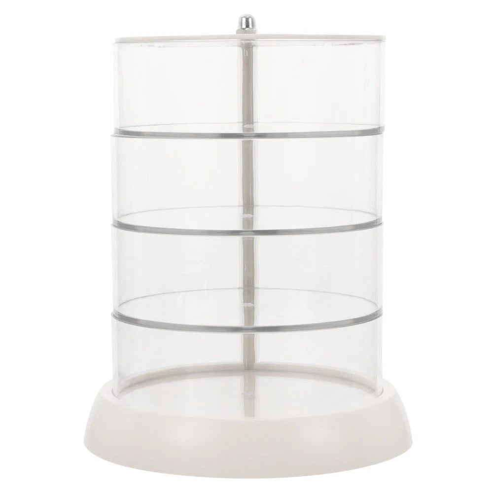 Rotating Bracelet Box Travel Clear Rotatable Jewelry Organizer Boxes | eBay