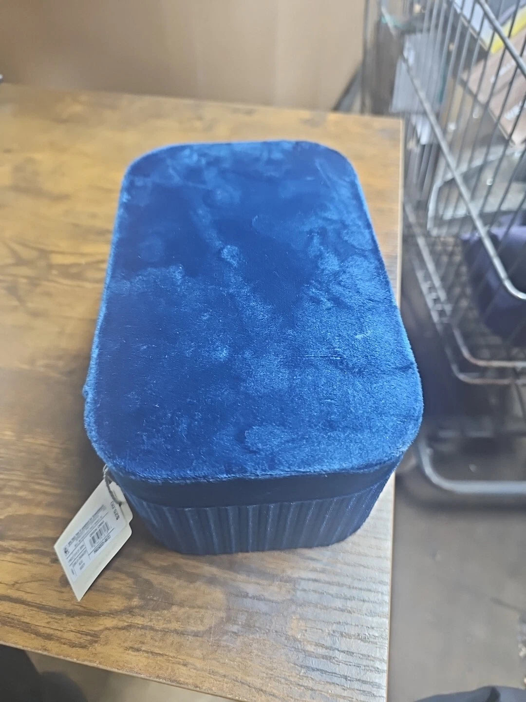 Velvet Textured Organizer Jewelry Box - A New Day Blue or white | eBay